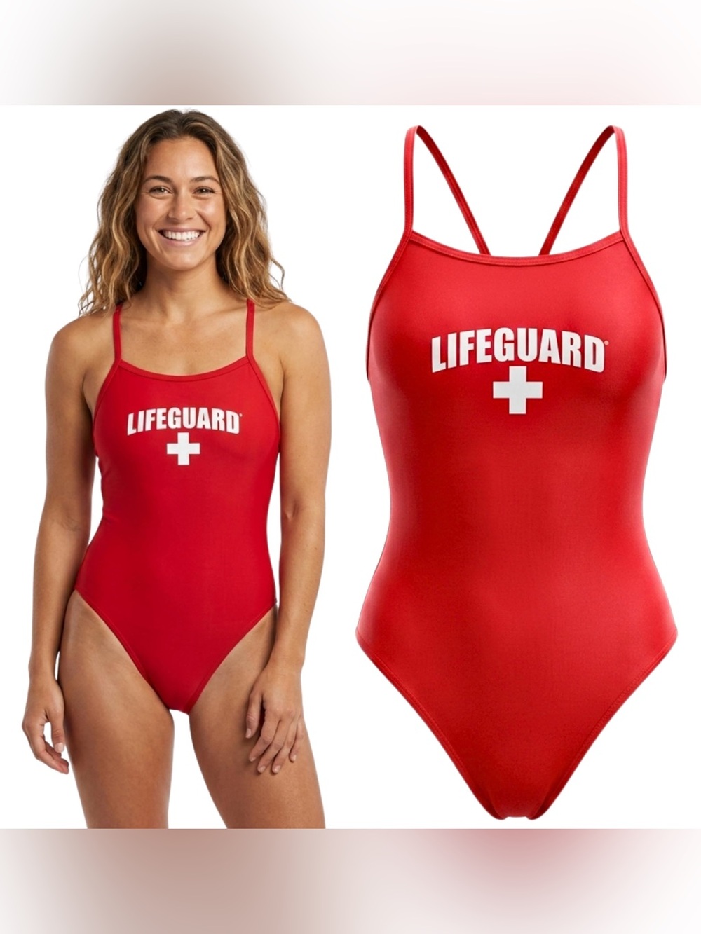 LIFEGUARD Officially Licensed Swimsuit One Piece Swimming Size 28